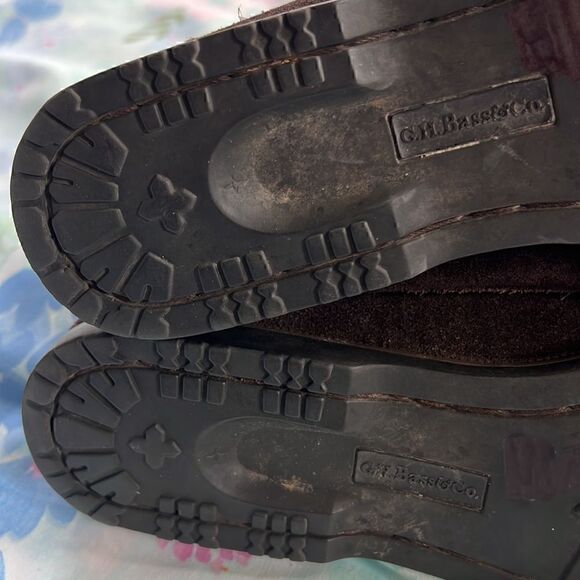 Bass Suede Riely Soft Hiking Lace Up Hiking Boots - Picture 7 of 10